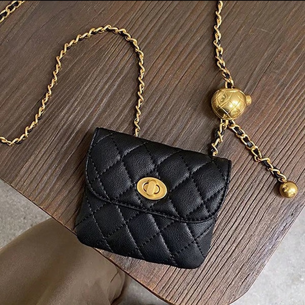 French Style Mini Lightweight Crossbody 

Quilted Belt Bag - Picture 5 of 7